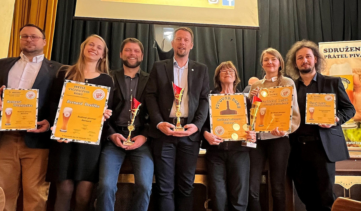 Rodinný pivovar Bernard - pivovar roku 2024