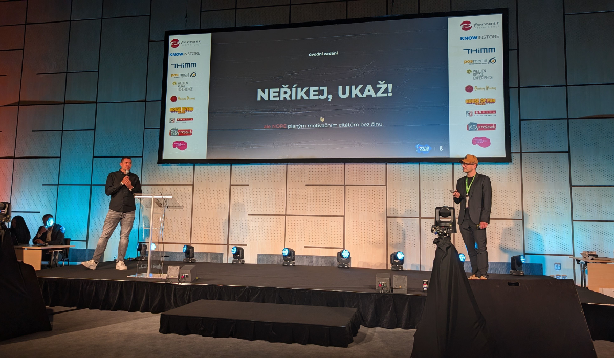 Michal Šlechta a Michal Bubeníček, POPAI Forum 2024