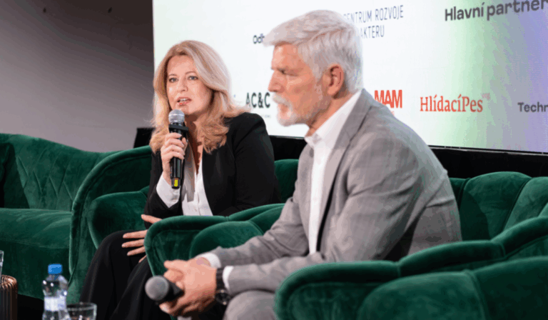 Zuzana Čaputová a Petr Pavel