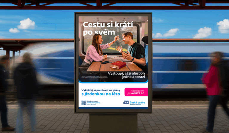 České dráhy kampaň