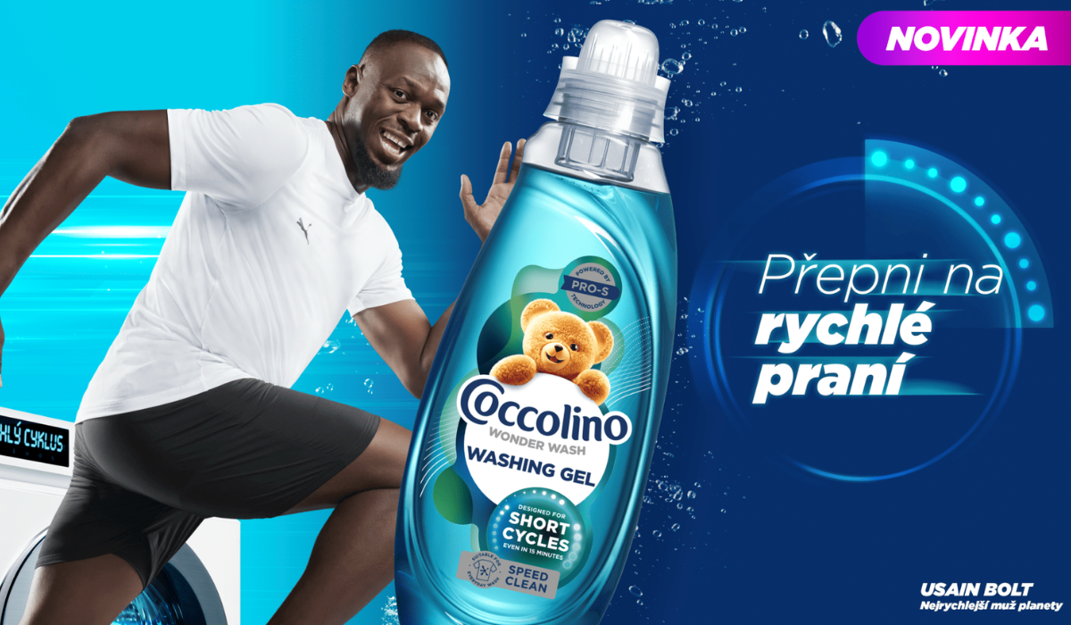 Coccolino, Usain Bolt