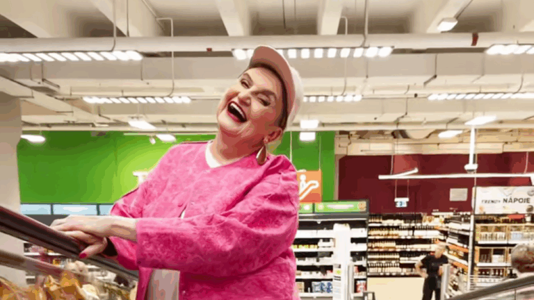 Eva Holubová v tiktokové kampani pro Kaufland