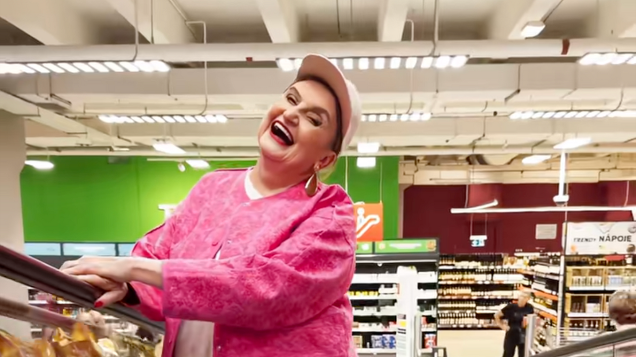 Eva Holubová v tiktokové kampani pro Kaufland