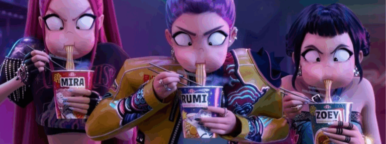 Postavy z Netflix blockboosteru K-Pop: Lovkyně démonů