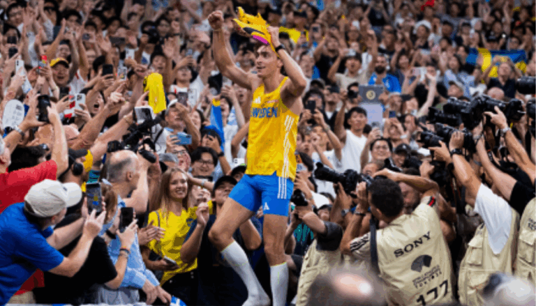 Švédský tyčkař Arman „Mundo“ Duplatis