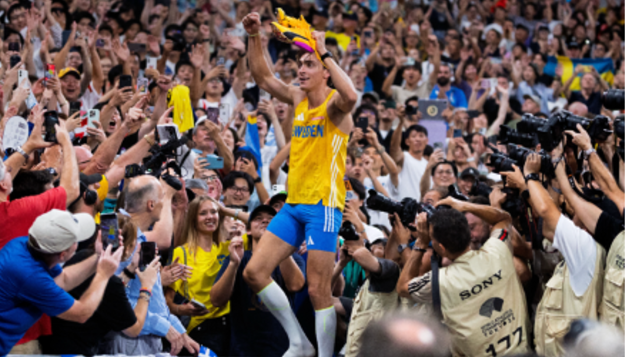 Švédský tyčkař Arman „Mundo“ Duplatis