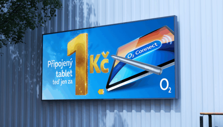 O2 vánoční kampaň