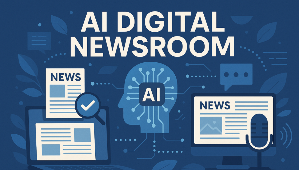 AI digital newsroom