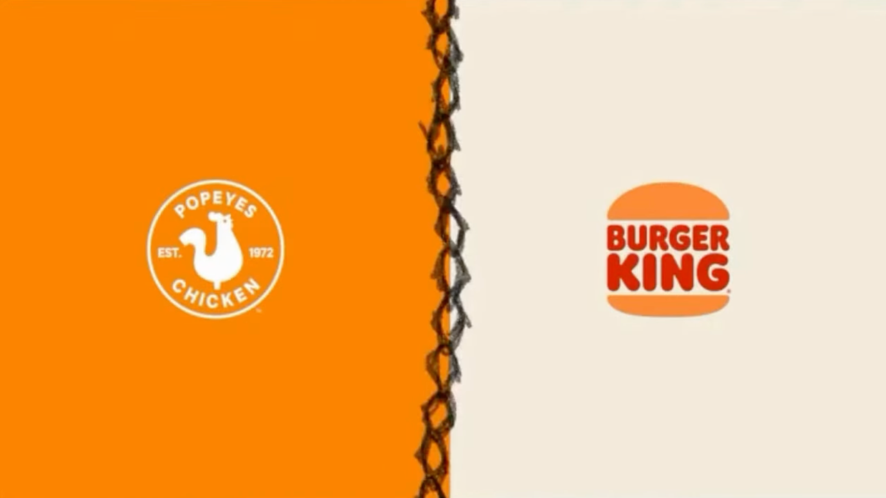 Burger King a Popeyes
