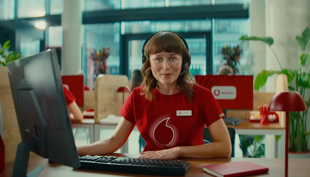 Vodafone stačí říct