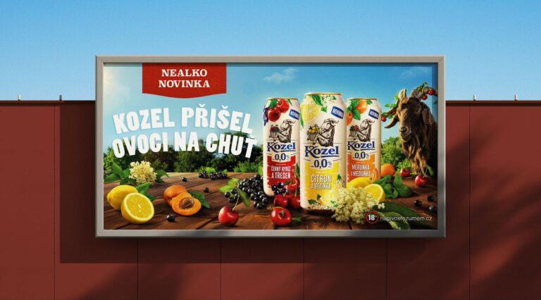Kozel ochucené nealko