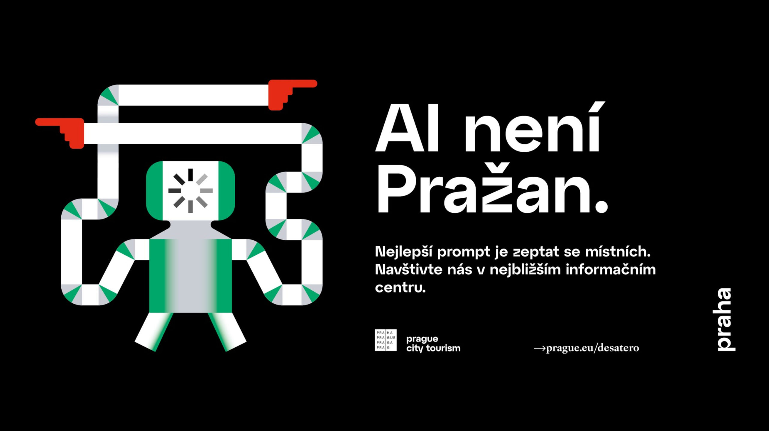 AI není Pražan - kampan Prahy