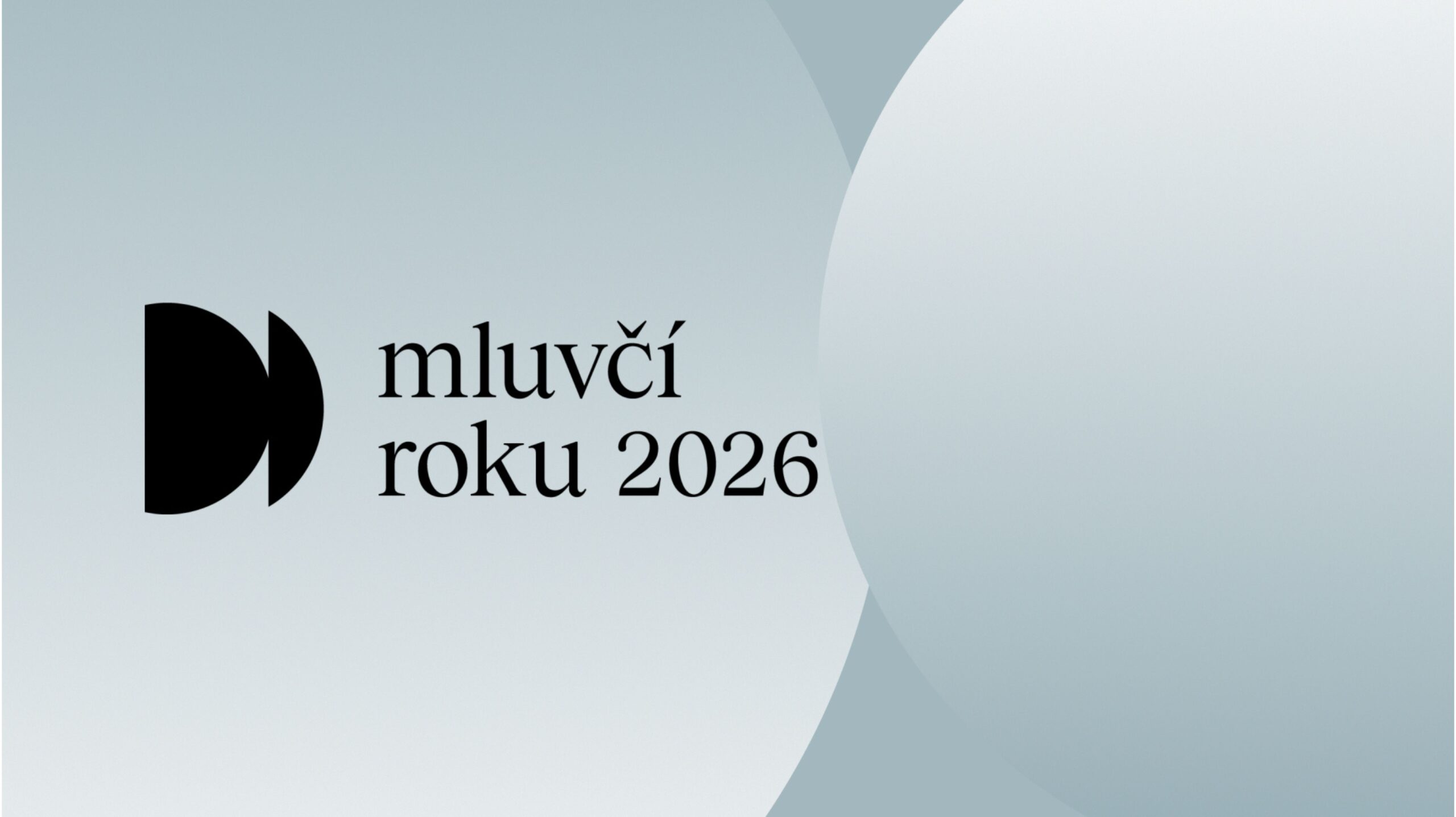 Mluvčí roku 2026