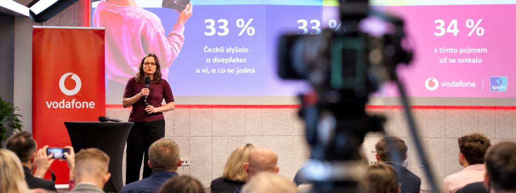 Vodafone Deepfake přednáška